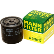 Масляный фильтр MANN-FILTER W 920/17