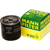 Масляный фильтр MANN-FILTER W 920/17
