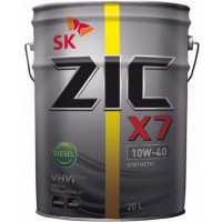 Моторное масло ZIC X7 Diesel 10w40 20л
