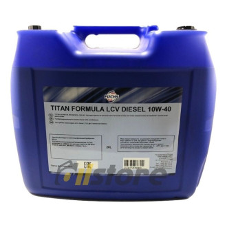 Моторное масло FUCHS Titan Formula LCV Diesel 10w40 20л