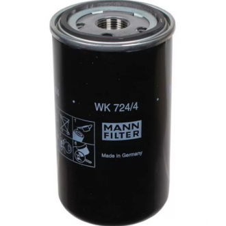 Топливный фильтр MANN-FILTER WK 724/4