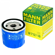 Масляный фильтр MANN-FILTER W 712/16