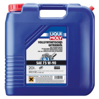 Трансмиссионное масло LIQUI MOLY Vollsynthetisches Getriebeoil 75w90 20л