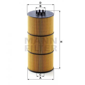 Масляный фильтр MANN-FILTER HU 12001 Z