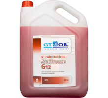 Антифриз готовый GT OIL GT PolarCool Extra G12 красный 10кг