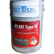 Трансмиссионное масло GT OIL GT ATF Type III 20л