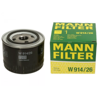 Масляный фильтр MANN-FILTER W 914/26