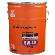 Моторное масло AUTOBACS Fully Synthetic 5w40 SP/CF 20л