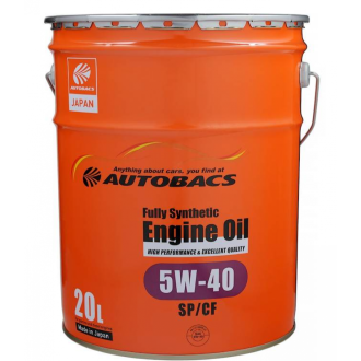 Моторное масло AUTOBACS Fully Synthetic 5w40 SP/CF 20л