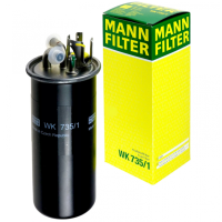 Топливный фильтр MANN-FILTER WK 735/1