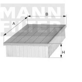 Воздушный фильтр MANN-FILTER C 21100