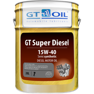 Моторное масло GT OIL GT Super Diesel SAE 15w40 20л