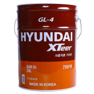 Трансмиссионное масло HYUNDAI XTeer Gear Oil-4 75w90 20л