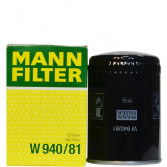 Масляный фильтр MANN-FILTER W 940/81