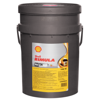 Моторное масло Shell Rimula R6 LM 10w40 20л