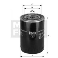 Масляный фильтр MANN-FILTER W 11102/40