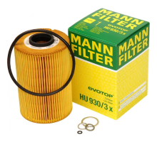 Масляный фильтр MANN-FILTER HU 930/3 X