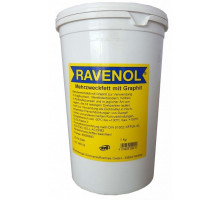 Смазка с графитом RAVENOL Mehrzweckfett m Graphit, 1кг