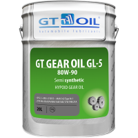 Трансмиссионное масло GT OIL GT GEAR Oil SAE 80w90 GL-5 20л