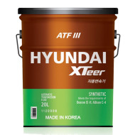 Трансмиссионное масло HYUNDAI XTeer ATF 3 20л