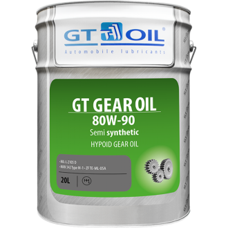 Трансмиссионное масло GT OIL GT GEAR Oil SAE 80w90 GL-4 20л