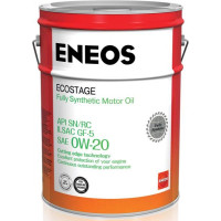 Моторное масло ENEOS Ecostage 0w20 20л
