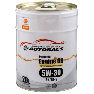 Моторное масло AUTOBACS Synthetic Engine Oil 5w30 SN/GF-5 20л