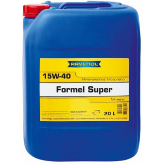 Моторное масло RAVENOL Formel Super SAE 15w40 SF-CD 20л