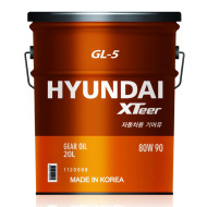 Трансмиссионное масло HYUNDAI XTeer Gear Oil-5 80w90 20л