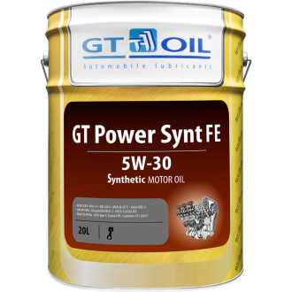 Моторное масло GT OIL GT Power Synt FE 5w30 20л