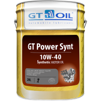 Моторное масло GT OIL GT Power Synt 10w40 20л