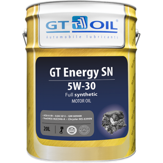 Моторное масло GT OIL GT Energy SN SAE 5w30 20л