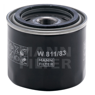 Масляный фильтр MANN-FILTER W 811/83