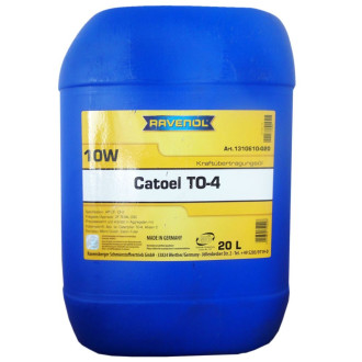 Трансмиссионное масло RAVENOL Catoel TO-4 SAE 10W 20л