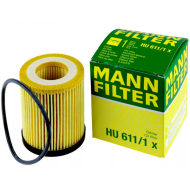 Масляный фильтр MANN-FILTER HU 611/1 X