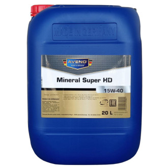 Моторное масло AVENO Mineral Super HD 15w40 20л