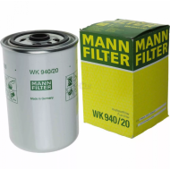 Топливный фильтр MANN-FILTER WK 940/20