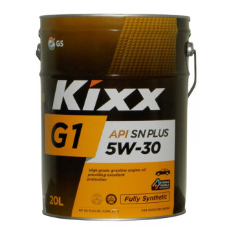 Моторное масло Kixx G1 SN Plus 5w30 20л