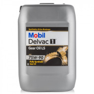 Трансмиссионное масло Mobil Delvac 1 Gear Oil LS 75w90 20л