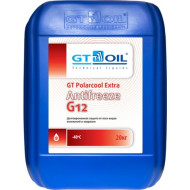 Антифриз готовый GT OIL GT Polarcool Extra G12 красный 20кг