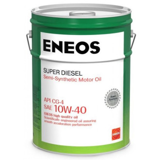 Моторное масло ENEOS Super Diesel Semi-Synthetic 10w40 20л
