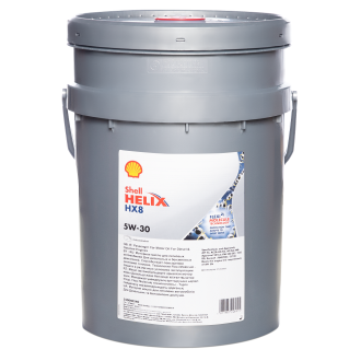 Моторное масло SHELL Helix HX8 Synthetic SAE 5w30 20л