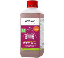 Автошампунь для б/к мойки STORM повышенная пенность 8.4 LAVR Ln2336, 1л