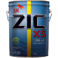 Моторное масло ZIC X5 10w40 Diesel 20л