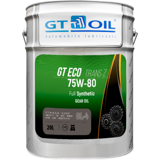 Трансмиссионное масло GT OIL Eco Trans Z 75w80 20л