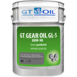 Трансмиссионное масло GT Gear Oil 80w90 API GL-5 20л